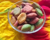 Foto langkah ke 6 dari resep Biji Ketapang Rainbow 🌈.