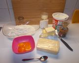 Omlós sajtos kocka recept fázis 1 fotója