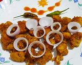 A picture of step 4 of Culliflower pokoda.