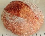 Foto langkah ke 29 dari resep Flaxseeds Ubi Ungu Swirl Sourdough Bread.