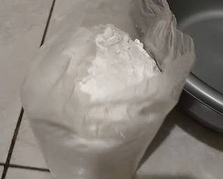 1.Cendol tepung kanji - Step 1