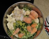 Vegyes zöldségleves recept fázis 1 fotója