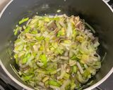 A picture of step 5 of Benford’s Lemon Pasta.