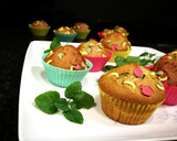 Foto del paso 6 de la receta: Magdalenas con alga espirulina y queso light