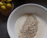 A picture of step 4 of Lemon Whole Wheat Cake with Lemon Drizzle.