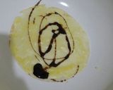 Foto langkah ke 5 dari resep Crepes Basah Coklat 💙.