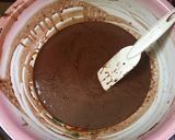 Foto langkah ke 2 dari resep Chocolate Cream Cheese Cake Steam a la Neng Dini.