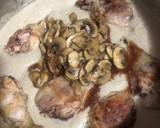 Foto del paso 9 de la receta: Jamoncitos en salsa de champiñón