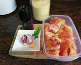 Foto del paso 1 de la receta: Pollo al ajillo con masa de maíz 🌽 - sin gluten sin lactosa