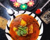 फिश कर्ड ग्रेवी (Fish curd gravy recipe in hindi) रेसिपी चरण 7 फोटो