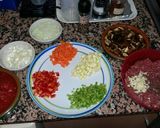 Foto del paso 1 de la receta: Lasaña de caballo con setas y verduras