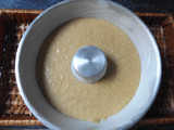 Corona integral de plátano y almendras