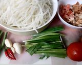 Hình bước làm 1 của món MÓN THÁI LAN: GỎI ĐU ĐỦ SOM TUM 🇹🇭