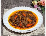 Foto langkah ke 8 dari resep Rendang Daging Sapi Kacang Merah Cabe Rawit.