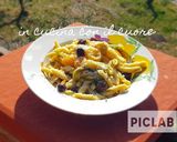 Foto del passaggio 2 della ricetta Strozzapreti con scarola pachino giallo e pecorino ♡