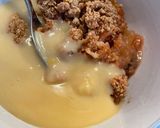 A picture of step 4 of Rhubarb, Apple & Ginger Crumble 🍎🍏.