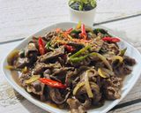 Foto langkah ke 5 dari resep Sapi Lada Hitam.