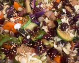 Foto del paso 5 de la receta: Wok de Salmón con almendras y arándanos
