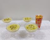 A picture of step 4 of Mango firni ramzan special.