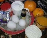 A picture of step 1 of Orange coconut cake.
