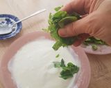 صورة لخطوة 2 من وصفة سلطة بربين باللبن 🥗🥗🥗🥗