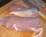 Foto del paso 1 de la receta: Solomillo de cerdo a la carbonara