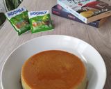Foto langkah ke 5 dari resep Caramel Bread Pudding Matcha.