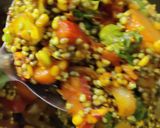 A picture of step 7 of Bajra Vegetable Khichadi #Pearl Millet Khichdi.