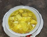 Foto langkah ke 3 dari resep Kuah Kuning Putih Telur Kubis.