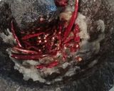 Foto del paso 3 de la receta: Salsa de chiles rojos con ajonjolí