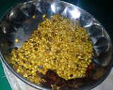A picture of step 1 of Parupu Thuvayal.