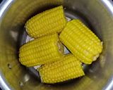 A picture of step 1 of Butter Corn Chaat.