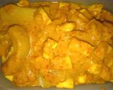 Foto langkah ke 5 dari resep Gulai Kikil Tahu.