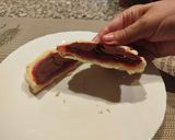 Foto del paso 10 de la receta Tartaletas de masa quebrada con mermelada casera y crema de chocolate