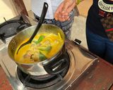 รูปขั้นตอนการทำที่ 10 ของ -Ayam Masak Lemak Cili Api- สไตล์มะละกา