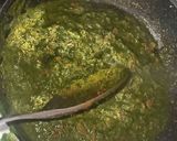 A picture of step 5 of Lehsuni aloo palak.