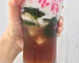 Cara Membuat Es cincau cendol ngepink nyegerin 6