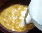 A picture of step 4 of Kerala Manga Puliserry Mango Curry.
