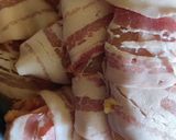 Baconbe tekert csirkemell tejfölösen recept fázis 2 fotója