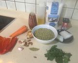 Foto del paso 1 de la receta Lentejas con bacalao