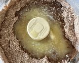 A picture of step 2 of Pear Crumb Cake.