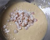 Foto del paso 3 de la receta Cake de avellanas con papaya y melón deshidratado