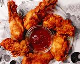 A picture of step 5 of KFC Chicken.