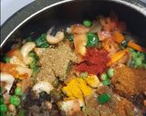 A picture of step 2 of Veg biryani.