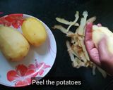 क्रिस्पी फ्रेंच फ्राइज (Crispy french fries recipe in Hindi) रेसिपी चरण 1 फोटो