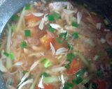Foto langkah ke 6 dari resep Mie Kuah Ayam Labu Siam.