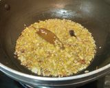 A picture of step 3 of Methi Chicken.