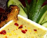 A picture of step 1 of Yogurty sauce.