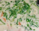 Gambar langkah 2 resipi Selada Air Masak Lemak Putih.