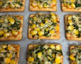 A picture of step 8 of Cheesy Sweet Corn Crackers.